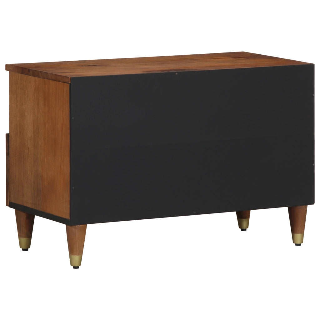 Mobile TV 70x33x46 cm Legno Massello Mango