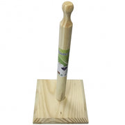 Trade Shop - Portarotolo Porta Rotolo Verticale In Legno Scottex Cucina Tavola Carta Strappo -