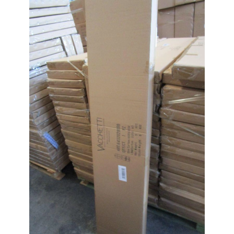 Scaffale metallo jessica nero 4 piani ad angolo cm 48x33h160