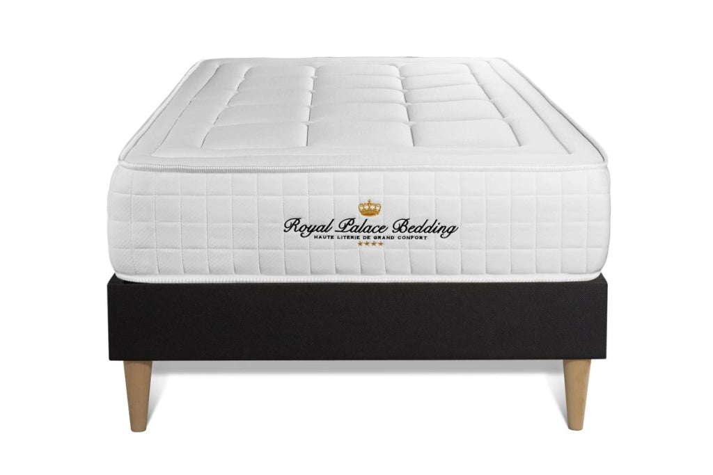 kit rete e materasso matrimoniale Balmoral 90 x 200cm - Spessore : 24cm - memory foam - rigido