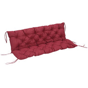 Cuscino per Panche ¨C zephmum ¨C Grigio, Tessuto, Imbottito