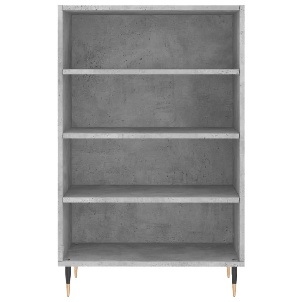 Buffet credenza cassettiera mobiletto mobile contenitore organizer per cucina soggiorno salotto alto 57 x 35 x 90 cm legno ingegnerizzato grigio 02_0034452