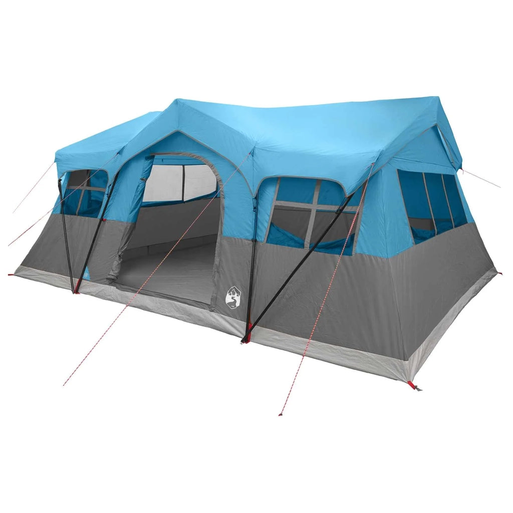Tenda Familiare Blu 487 x 340 x 216 cm Poliestere e Acciaio 42028674