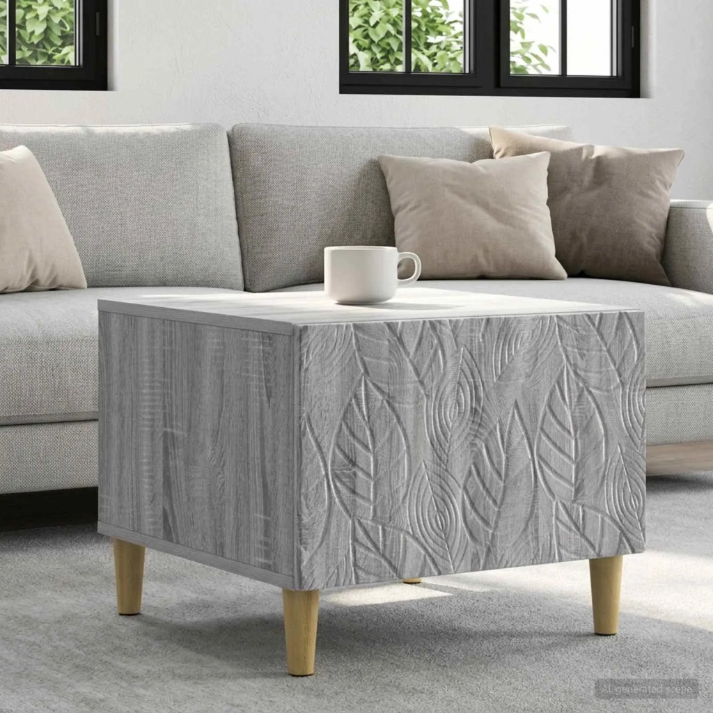 Tavolino da salotto Sonoma grigio 50 x 49 x 40 cm 895201