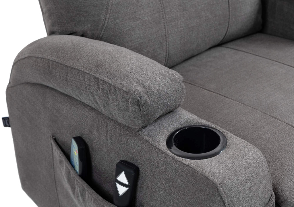 Sessel Hepler mit Massagefunktion Stoff