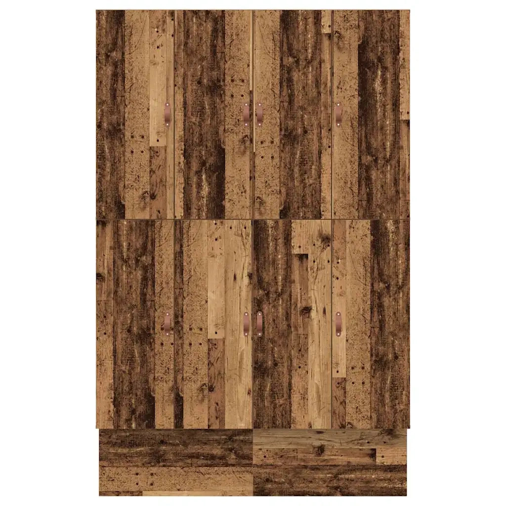 Struttura letto con contenitore Legno vecchio 150 cm 3335651