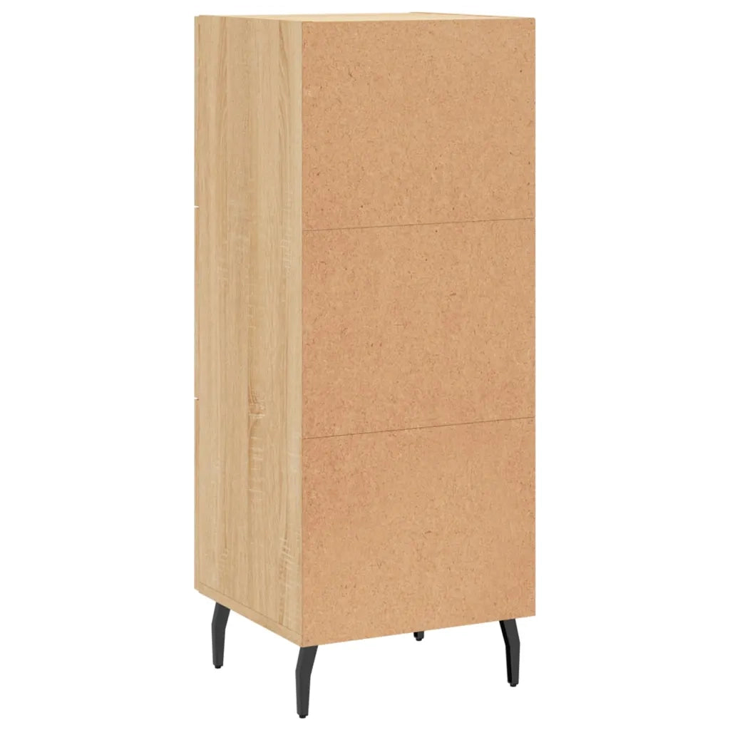 Credenza-Buffet-Armadio da cucina Rovere Sonoma 34,5x34x90 cm in Legno Multistrato 777807