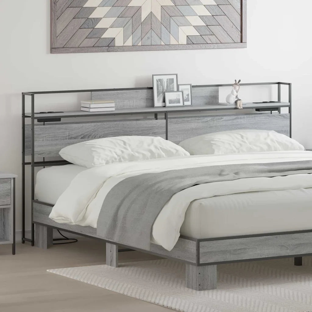 Testata contenitore Grigio sonoma Legno multistrato 859663