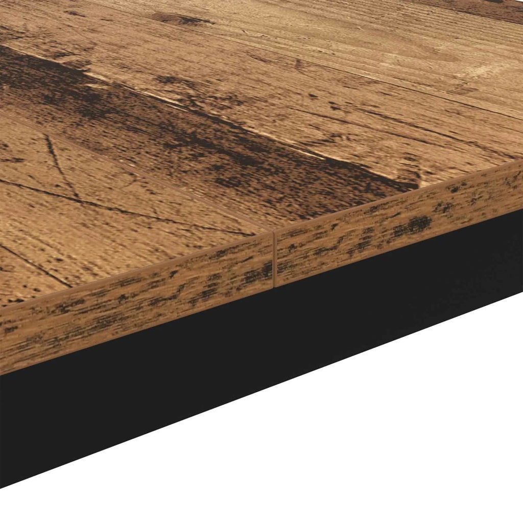 Tavolino da salotto | Tavolino da caff¨¨ | Tavolino da Soggiorno Legno vecchio 60 x 60 x 36 cm