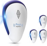 Dispositivo Repellente Topi Ultrasonico Interno - 4 Pezzi - Verde