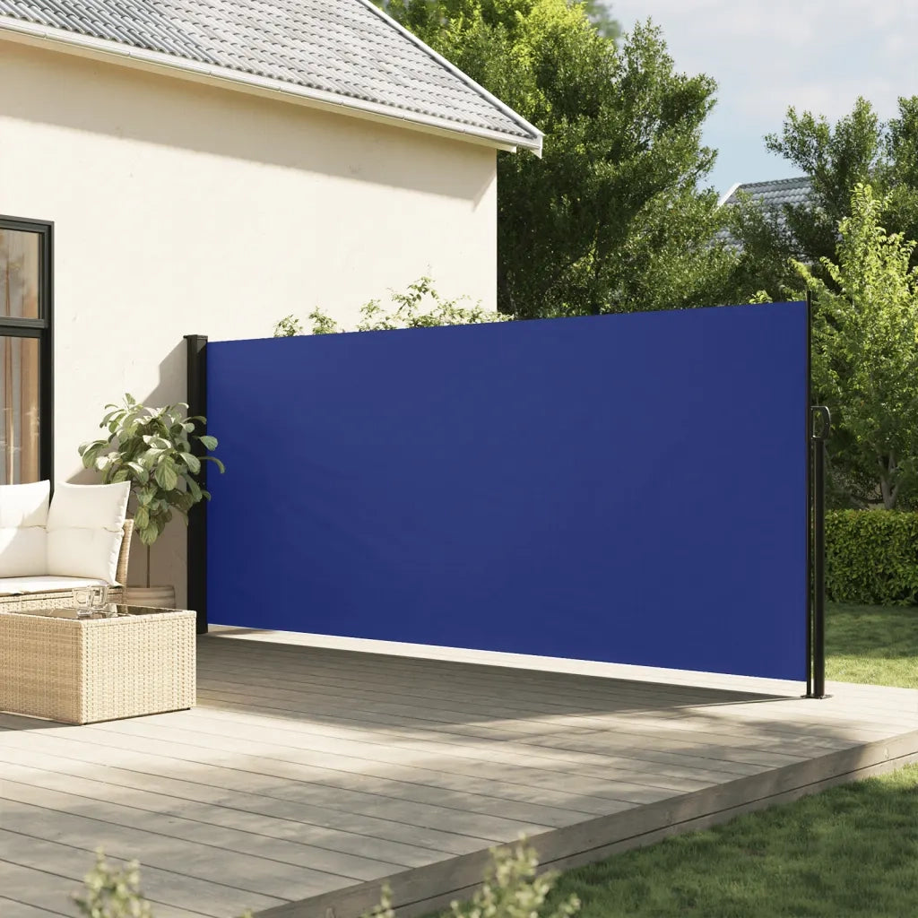 Tendada Sole Laterale Retrattile Blu 160x600 cmcod mxl 116346