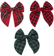 Accessori capelli eleganti a treccia - 3 pezzi - striato a nodi - per uso quotidiano - misura 14,5 cm - con tessuto e metallo