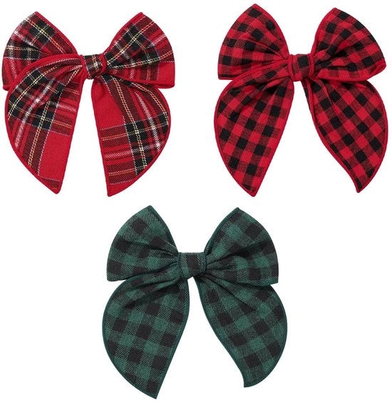 Accessori capelli eleganti a treccia - 3 pezzi - striato a nodi - per uso quotidiano - misura 14,5 cm - con tessuto e metallo