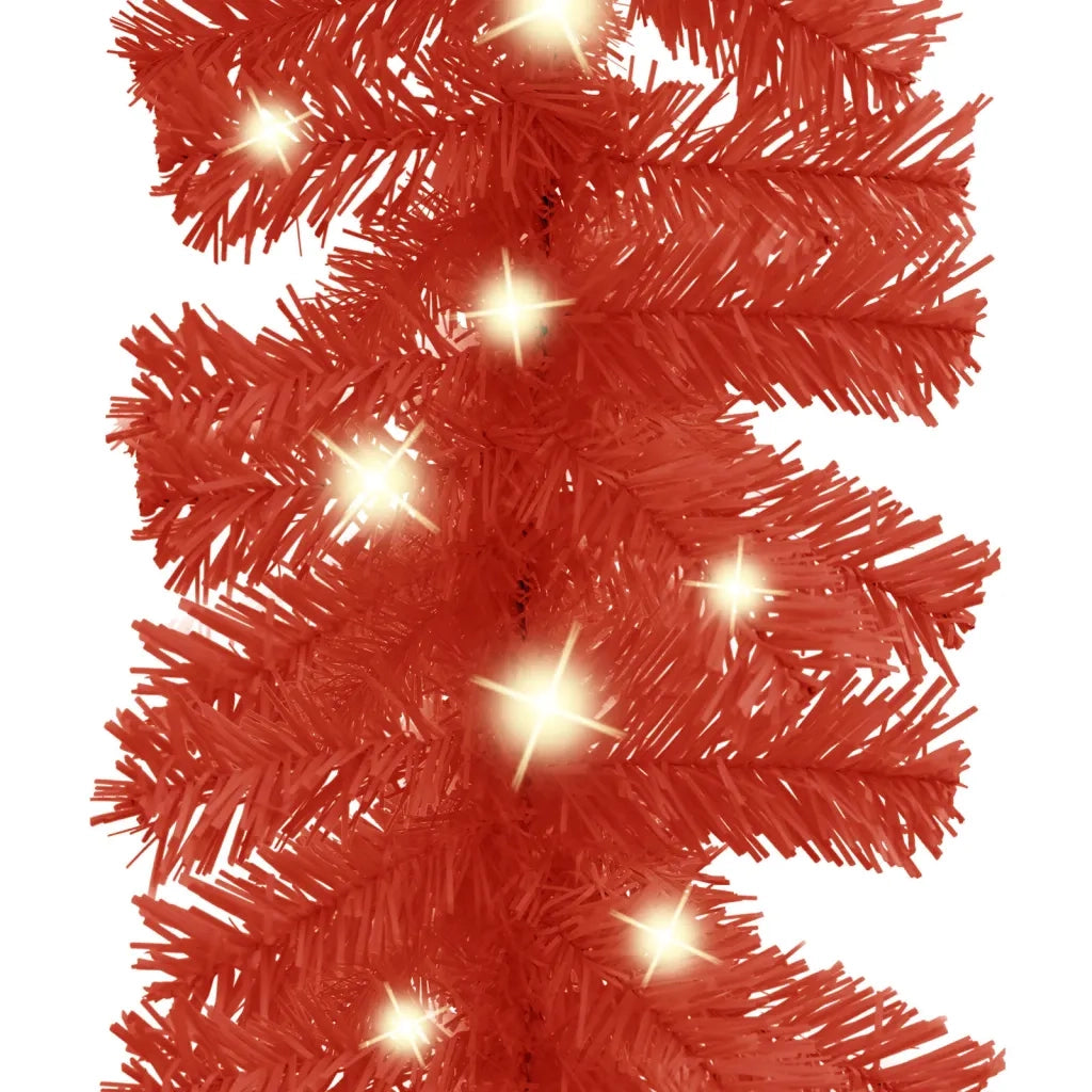 Ghirlanda Natalizia con Luci a LED 20 m Rosso CFW3629853