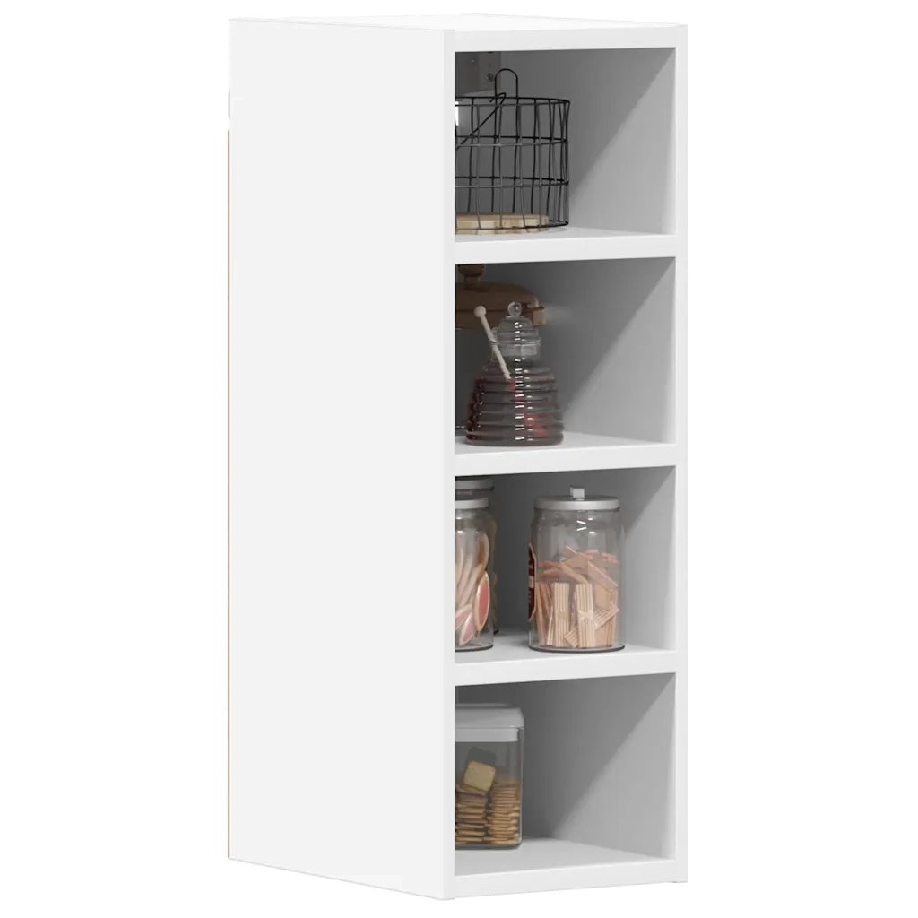 vidaXL Mobile Pensile “Riga” Bianco 20x29,5x60 cm