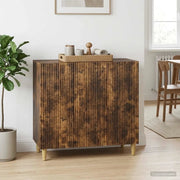 Credenza Rovere Fumo 89 x 34,5 x 80 cm Legno ingegnerizzato 894650