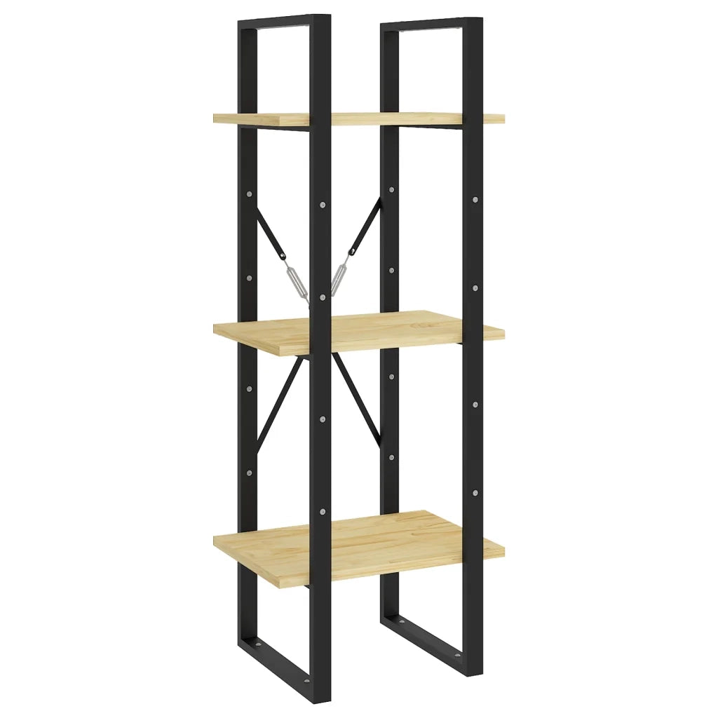 Libreria a 5 Ripiani Marrone 40x30x175 cm in Legno di Pino 3081973
