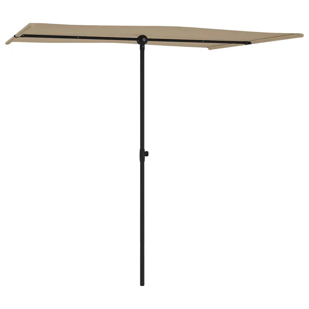 Ombrellone da Giardino con Palo in Alluminio 2x1,5 m Talpa 47339