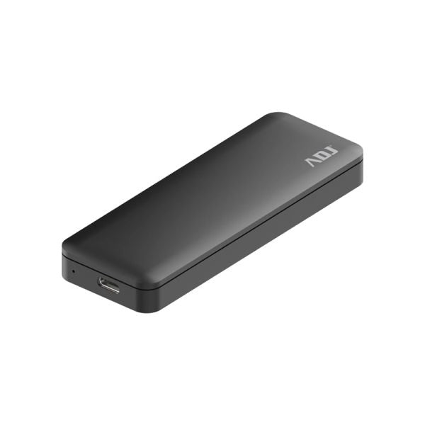 Box esterno per ssd nvme usb 3.1 bk ahs07 box case alluminio adj - 120-00028