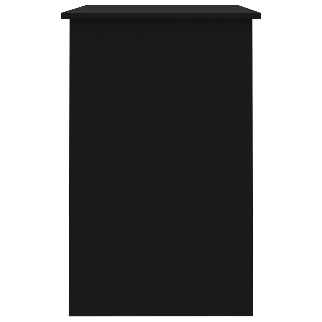 Scrivania Nera 100x50x76 cm in Legno Multistrato 801081