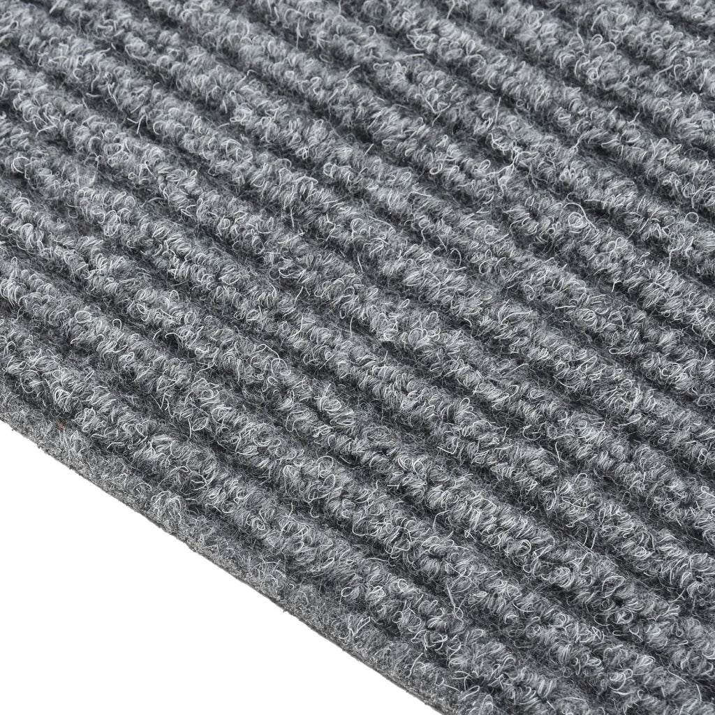 Tappeto Corsia Acchiappa Polvere 100x100 cm Grigio 327174