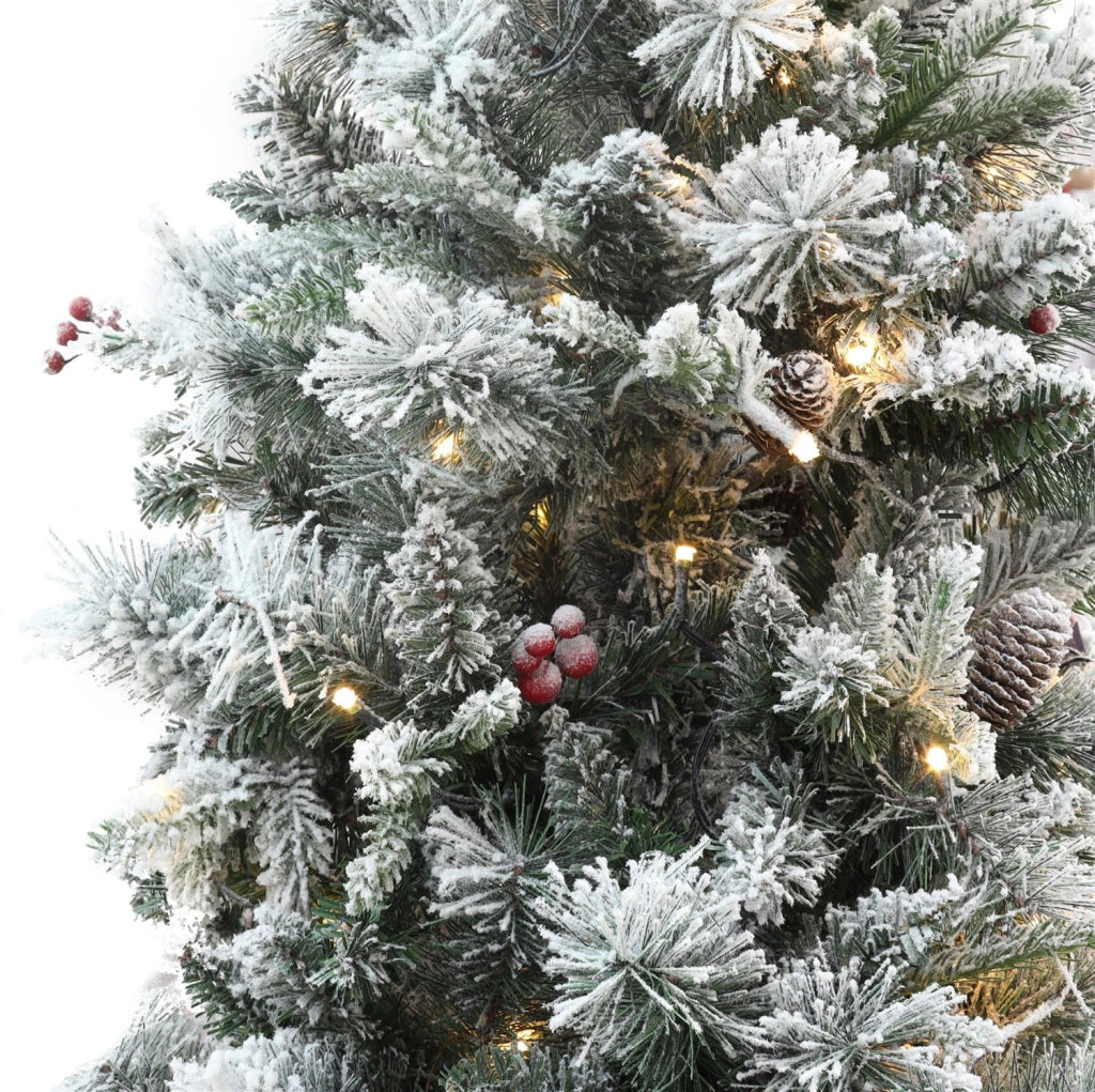 MAURY'S ALBERO MONTECARLO INNEVATO 150 CM CON LED