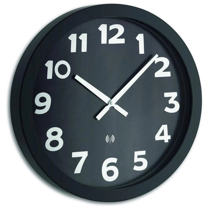 TFA 60.3506 Orologio a Parete Radiocontrollato Diametro 400 mm Profondita' 48 mm Alimentazione con Batteria AA colore Bianco