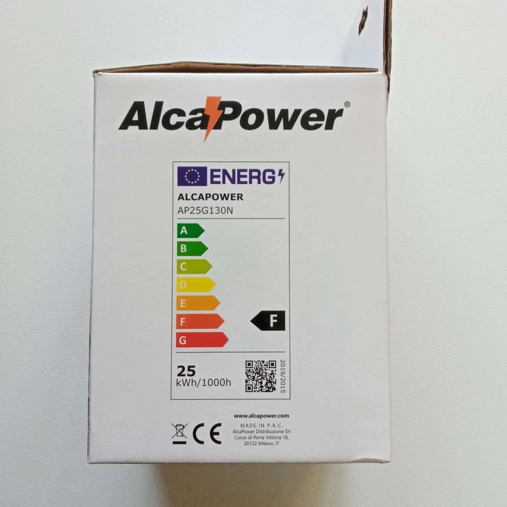 Alca power g130 25w 220v 2600lm 4000k e27 lampada globo a led