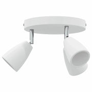 Faretto da soffitto Bianco 19 x 19 x 14,5 cm Metallo CFW5243109