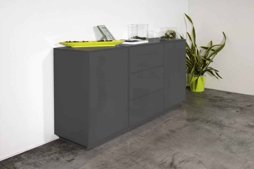 Credenza design moderno mobile soggiorno 160cm buffet Carat Report