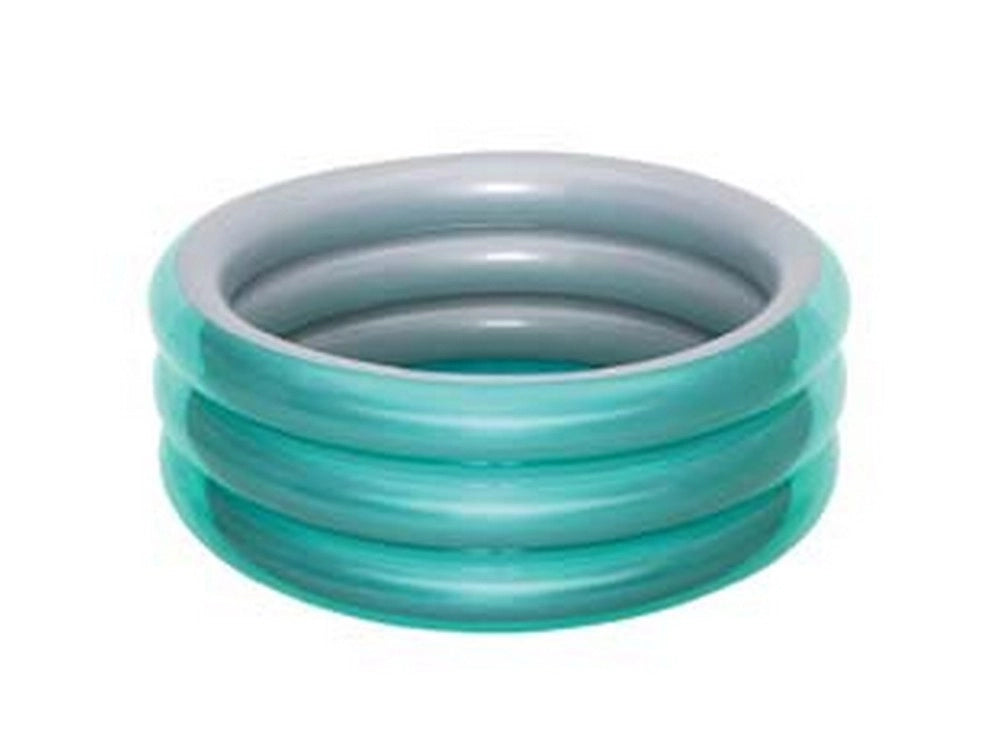 1pz piscina rotonda "grande metallica" 3 anelli +6 anni  cm150x53h. art.51041 cod:ferx.fer404020