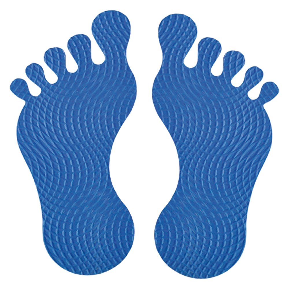 TAPPETO ANTISCIVOLO 'FOOT' 8 pz  - Blister Koncreto