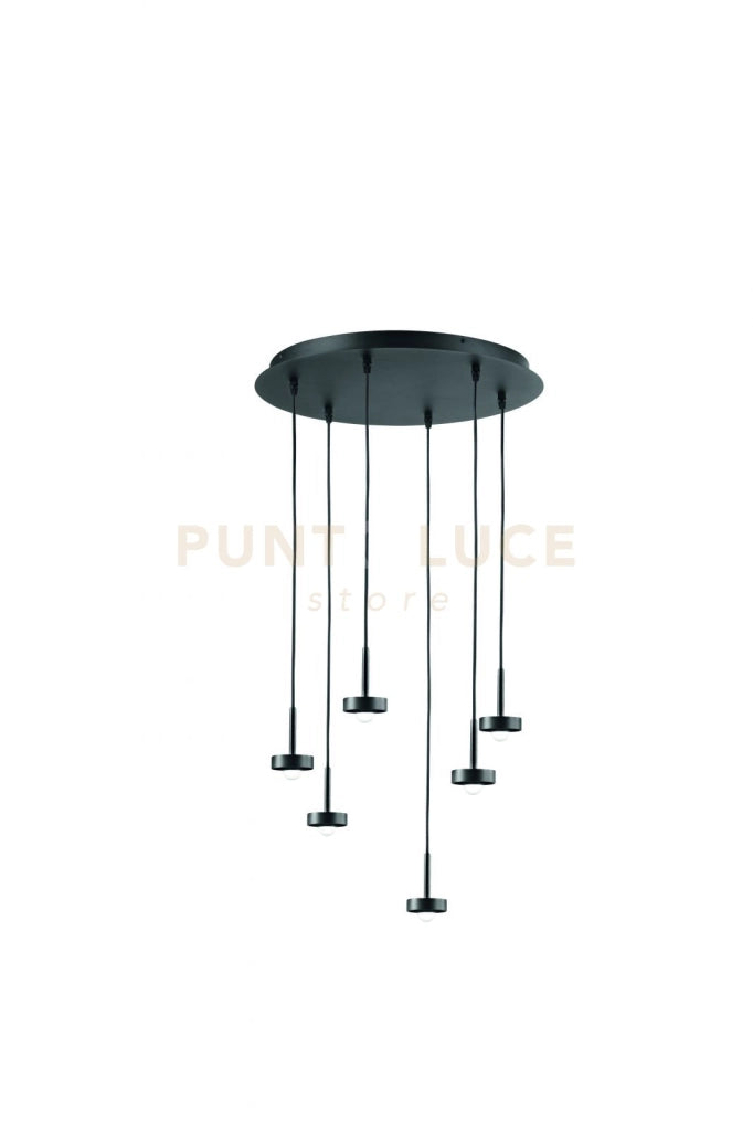 BASE EKOS PER SOSPENSIONE 6 LUCI D.50CM LED 3000K  2639LM 36W