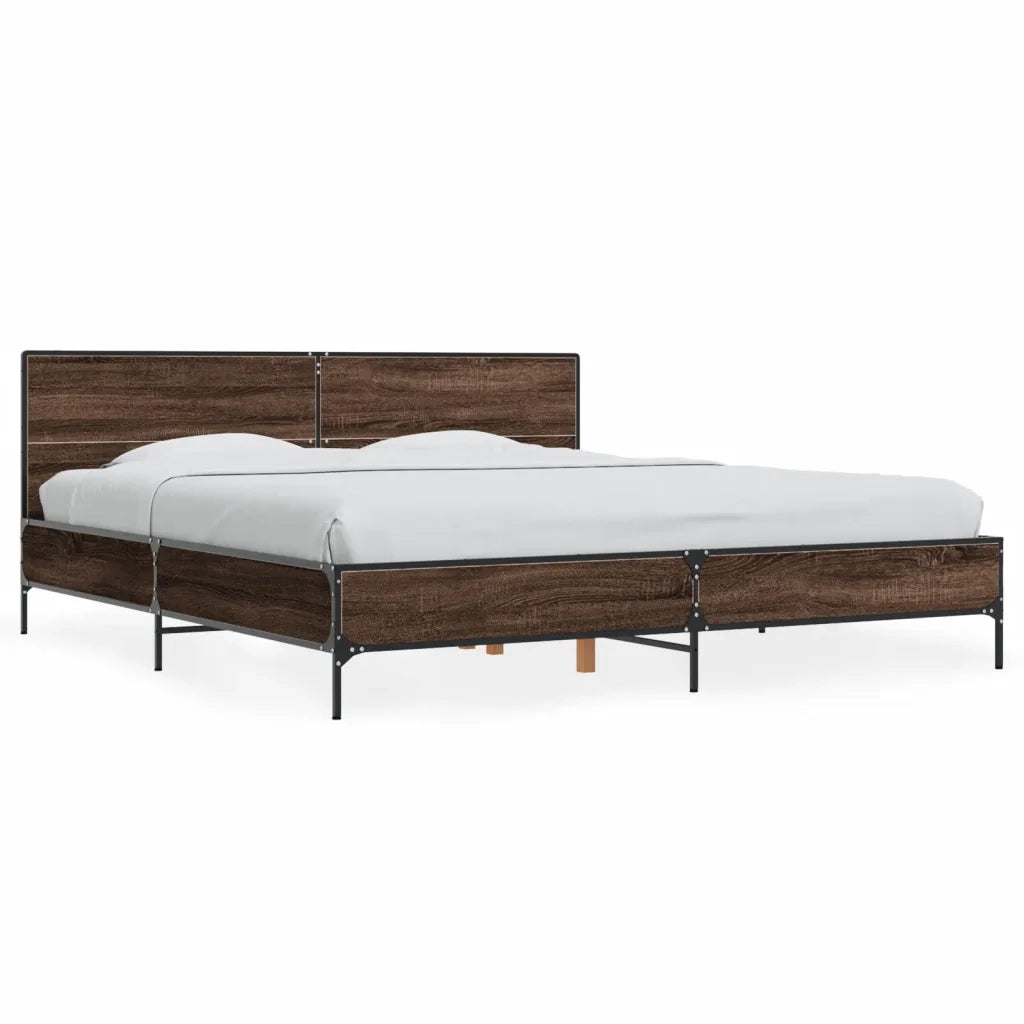 Giroletto Rovere Marrone 200x200cm in Legno Multistrato Metallo