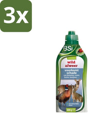 Stop Granulati - Repellente per Animali - 600 g - Confezione in Bulk - 3 pezzi