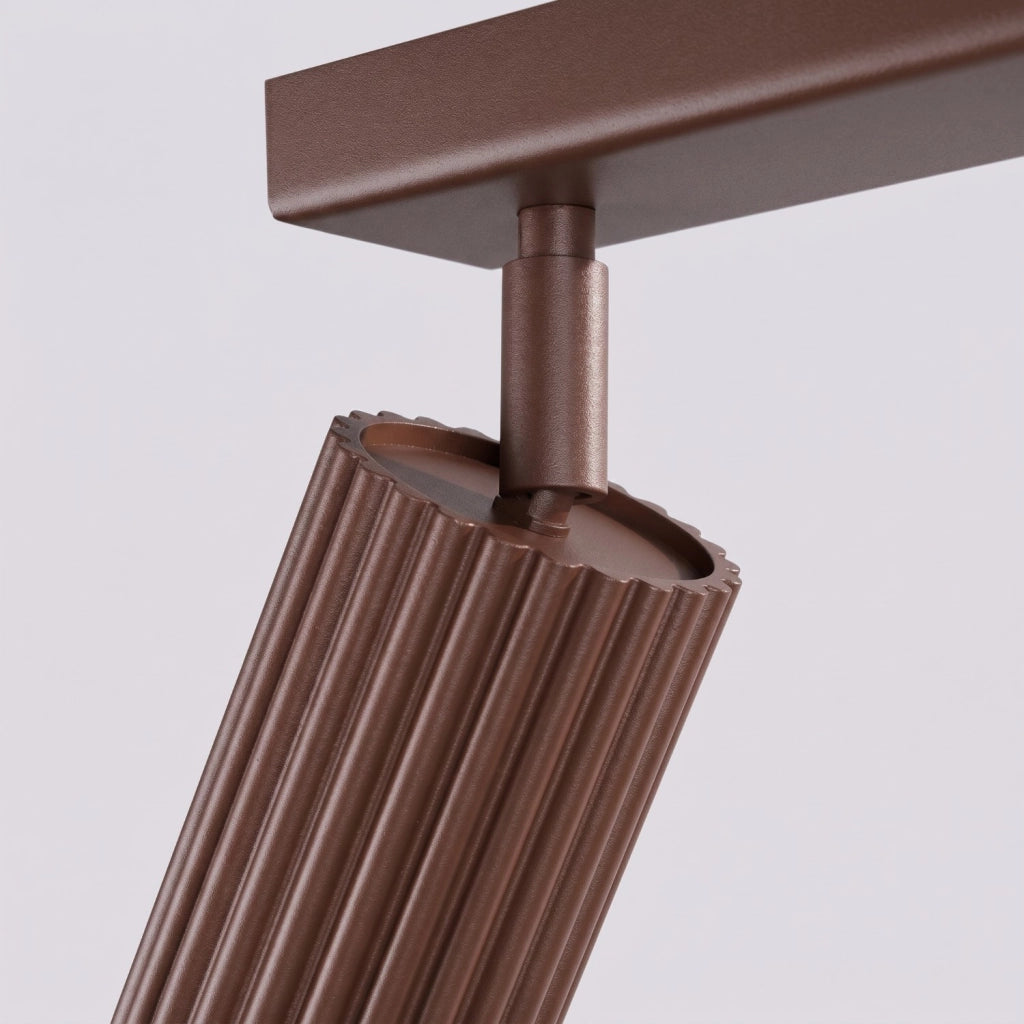 Plafoniera KARBON 2 marrone