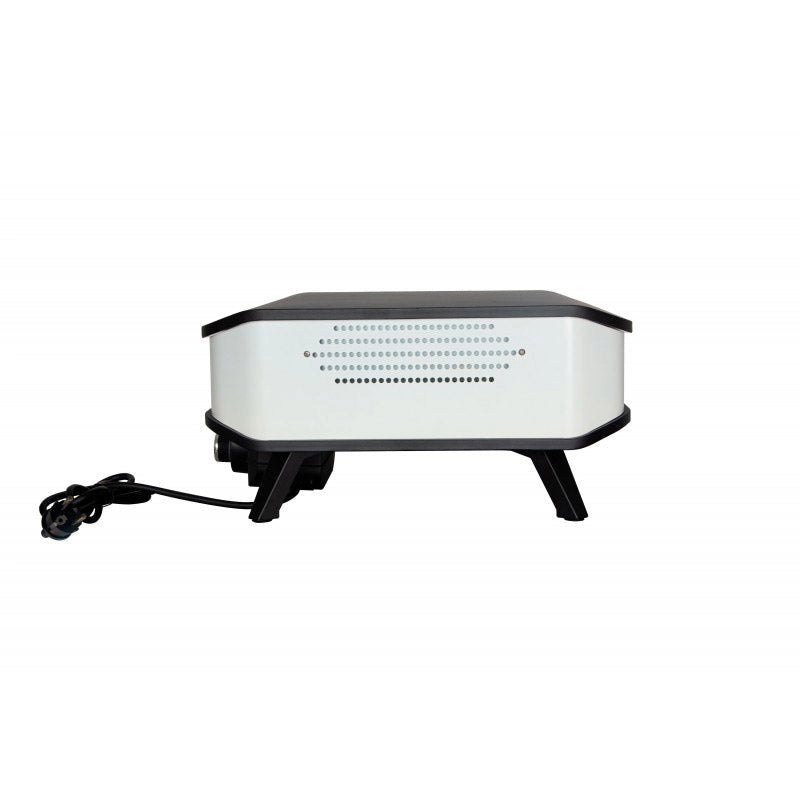 Forno per Pizza Elettrico 17’ 2200W 42x42 cm con Pietra Refrattaria