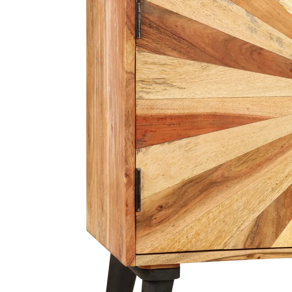 Credenza in Legno Massello di Mango 85x30x75 cm 246166