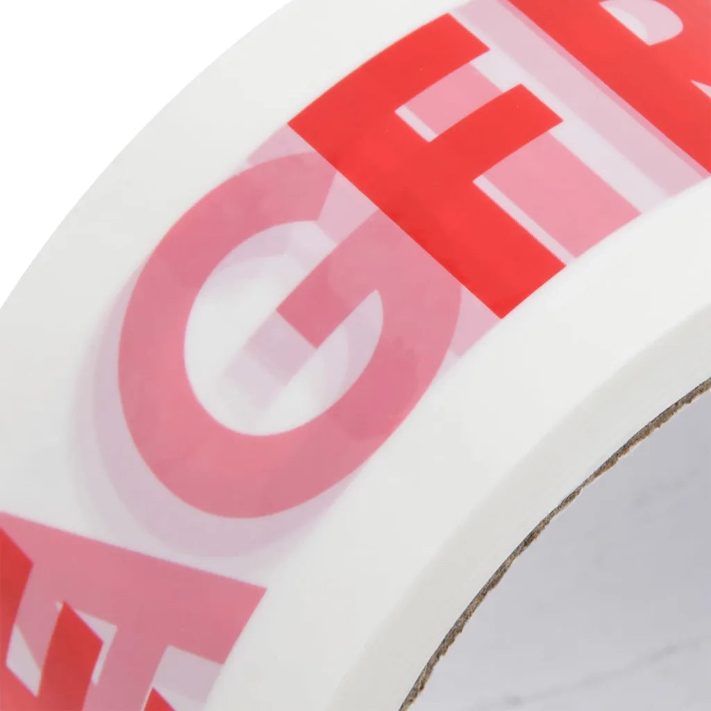 Nastro da Imballaggio 36pz Stampa FRAGILE Bianco 48 mm x 66 m 4012399