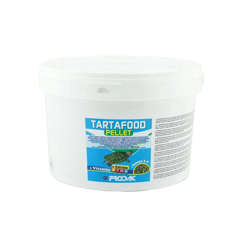 Prodac Tartafood Pellets - Alimento in Sticks per Tartarughe d'acqua Dolce Formato: 4 L