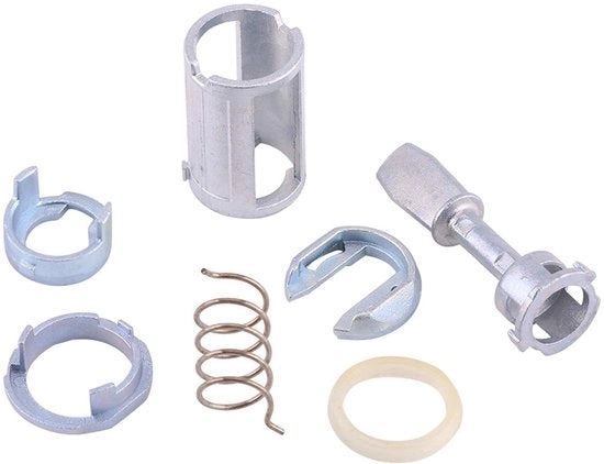Set di riparazione per serrature porte - Cilindri - Pezzi di ricambio sostitutivi - Adatto per IV 4 MK4 1997-2005 - 7 pezzi - Materiale metallico - Set di serrature porta