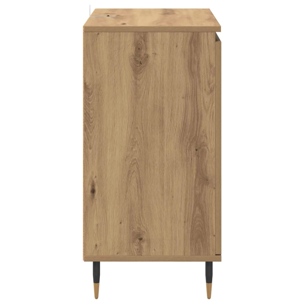 Credenza | Madia | Buffet da pranzo | Armadio da pranzo Rovere artigianale 60 x 35 x 70 cm Legno multistrato