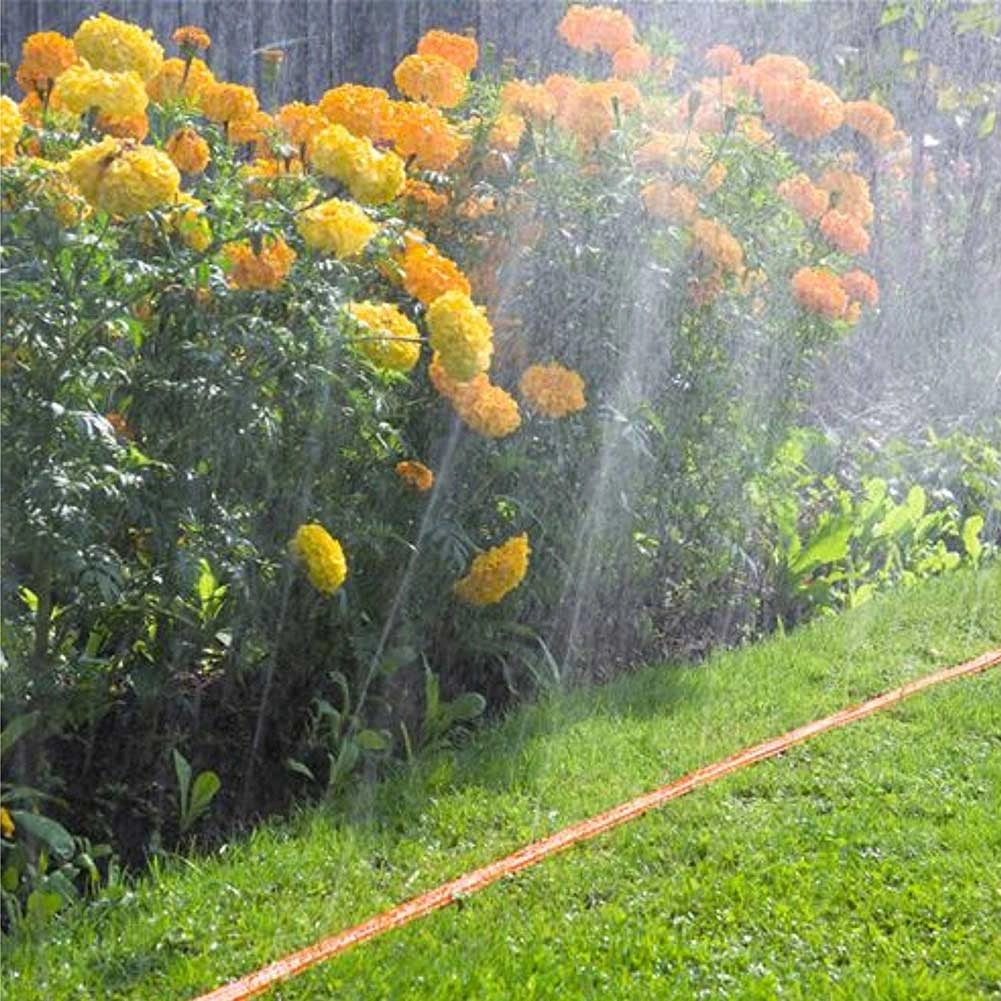 Tubo Piatto Microforato 25 Mt Irrigazione Giardino Piante Esterno con Connettore