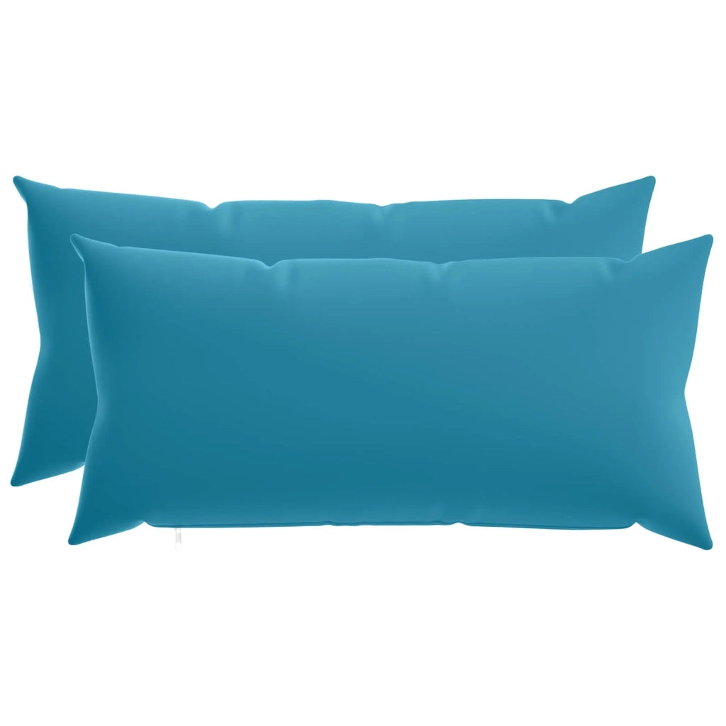 Federa 2 pcs HEERLEN Azzurro 40 x 70 cm Poliestere 909619