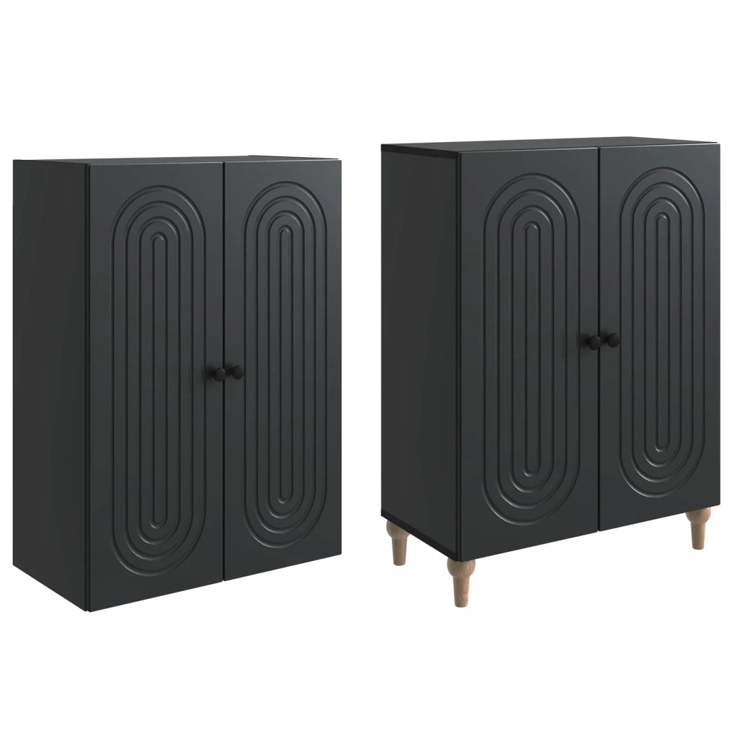 Set di armadi 2 pcs 66 x 34,5 x 90 cm Legno ingegnerizzato