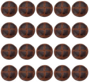 Gromme in plastica da 15 mm - forma a palla - 20 pezzi - resistenti alle abrasioni - adatte per cucire e decorare