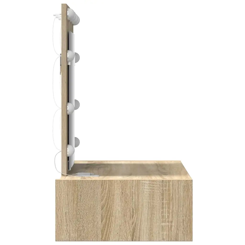 Tavolo da Trucco Marrone 60 x 40 x 70 cm Legno multistrato 865219