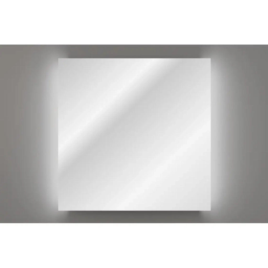Specchio da bagno LED quadrato 80x80 cm design moderno
