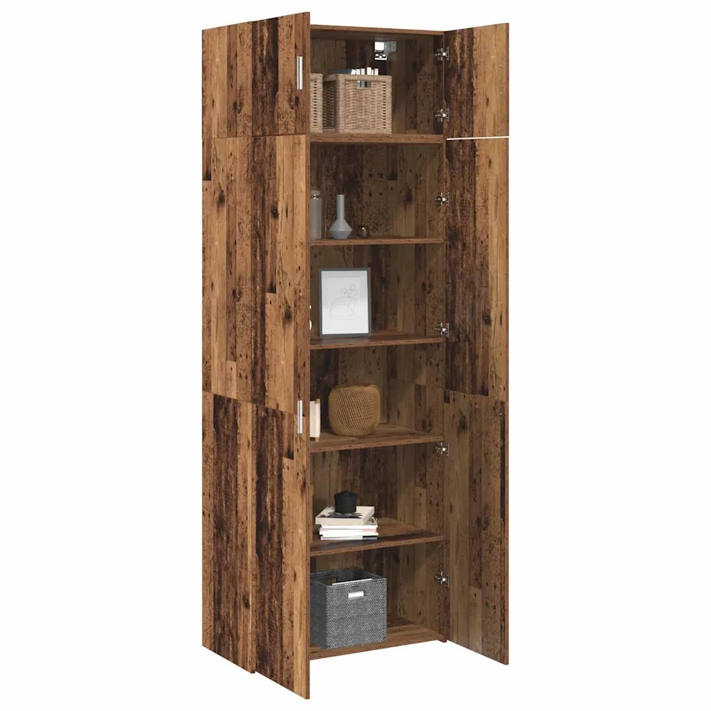 Armadio 3 pcs Legno vecchio