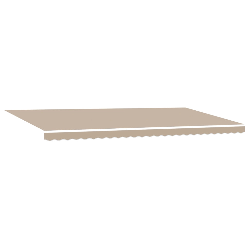 Tenda Retrattile Automatica  con LED Beige 600x300 cm